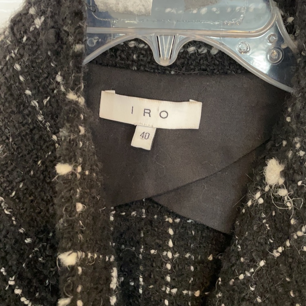 IRO tweed belted jacket - Picture 5 of 10